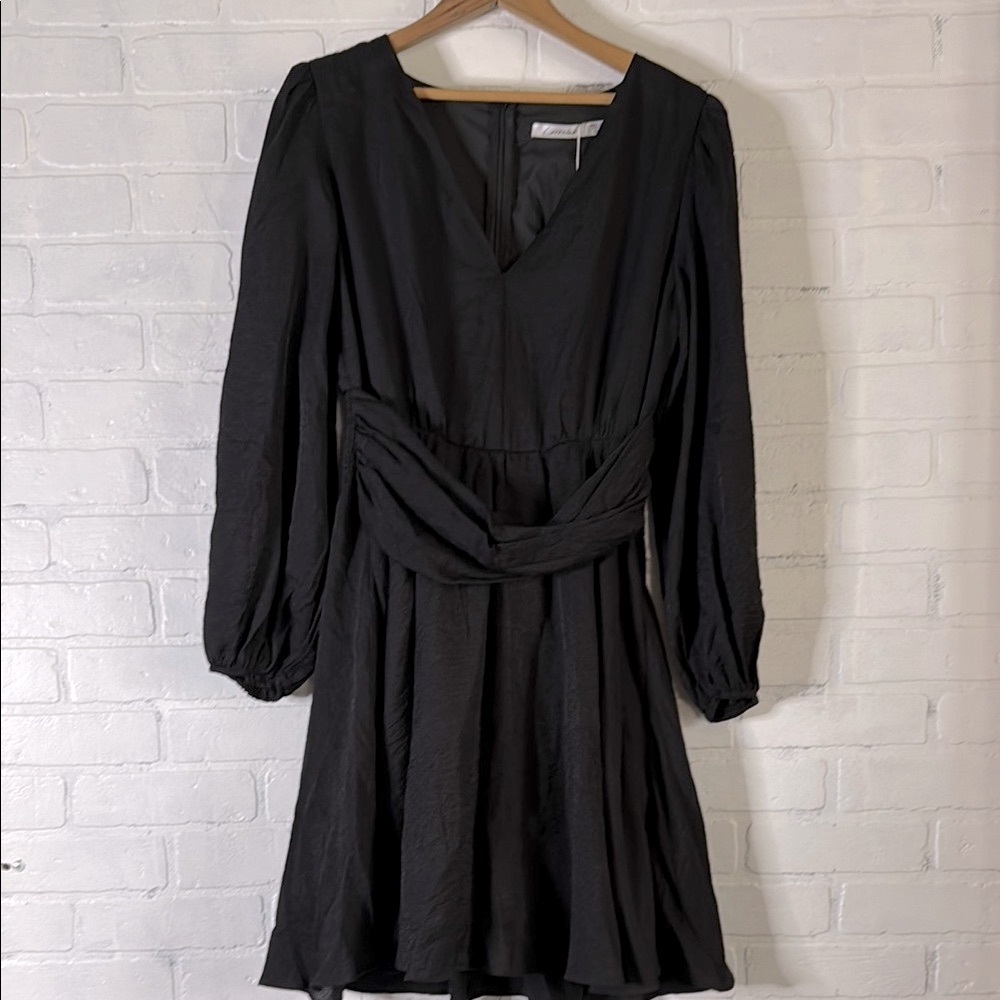 Lorraine Kalinda Black Dress Size 12 NWT